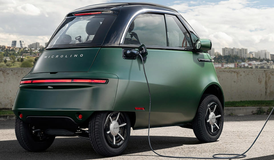 Microcoche Eléctrico Microlino 